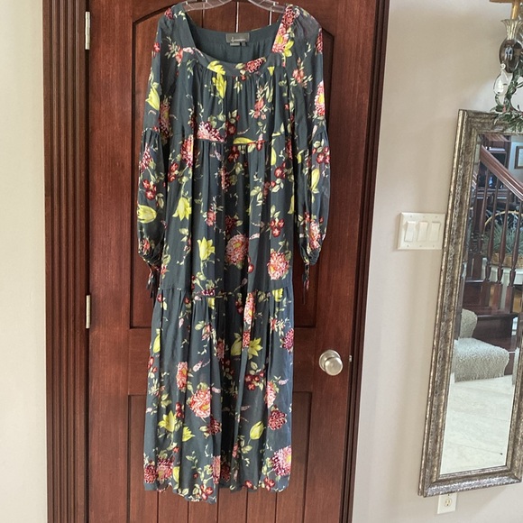 Anthropologie Evelin Maxi Dress Sz Small - Picture 8 of 15